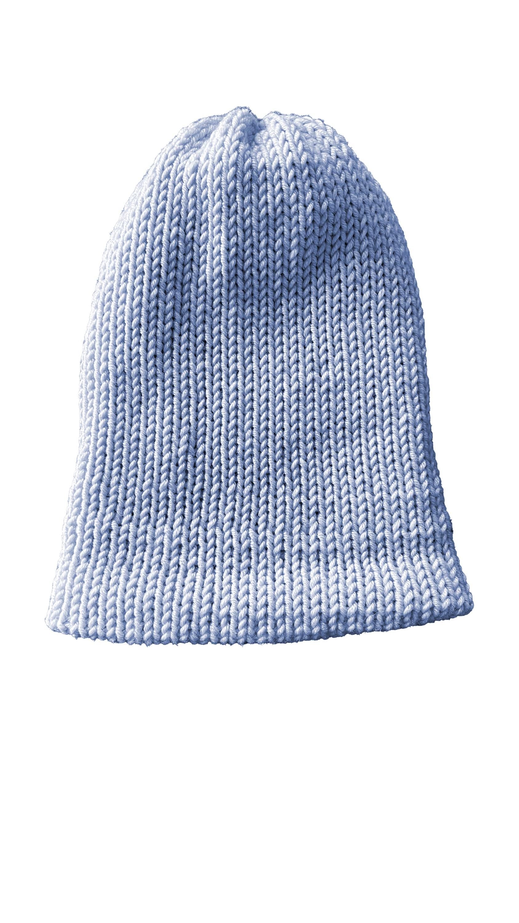 Klasyczna, Dopasowana Czapka z Wełny Merynosów – Ręcznie Robiona (Ścieg Diamentowy)