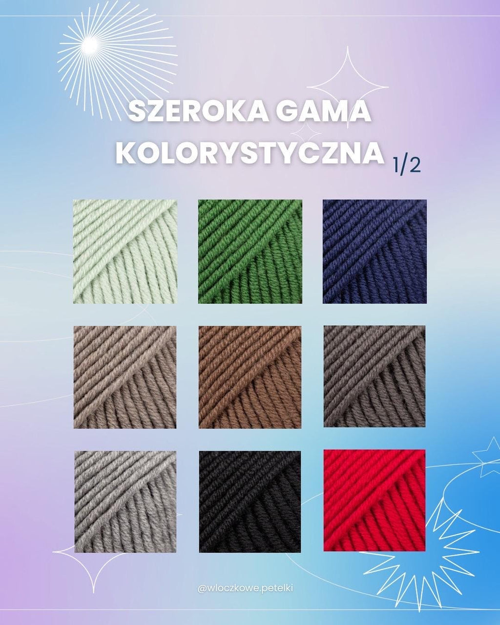 Czapka zimowa beanie handmade merino superwash – dwuwarstwowa, szydełkowana, unisex