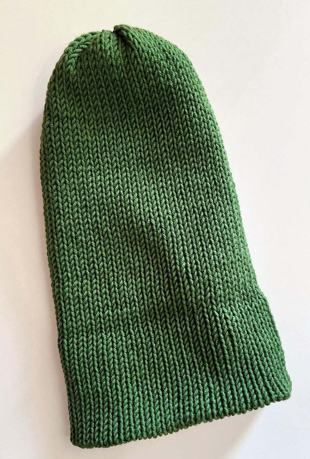 Czapka handmade merino superwash – dwuwarstwowa, szydełkowana, unisex