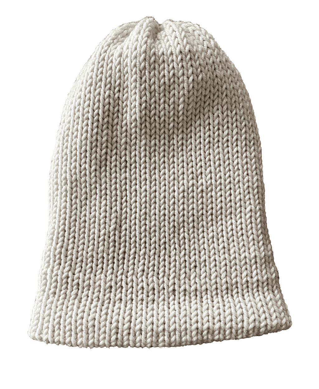 Klasyczna, Dopasowana Czapka z Wełny Merynosów – Ręcznie Robiona (Ścieg Diamentowy)