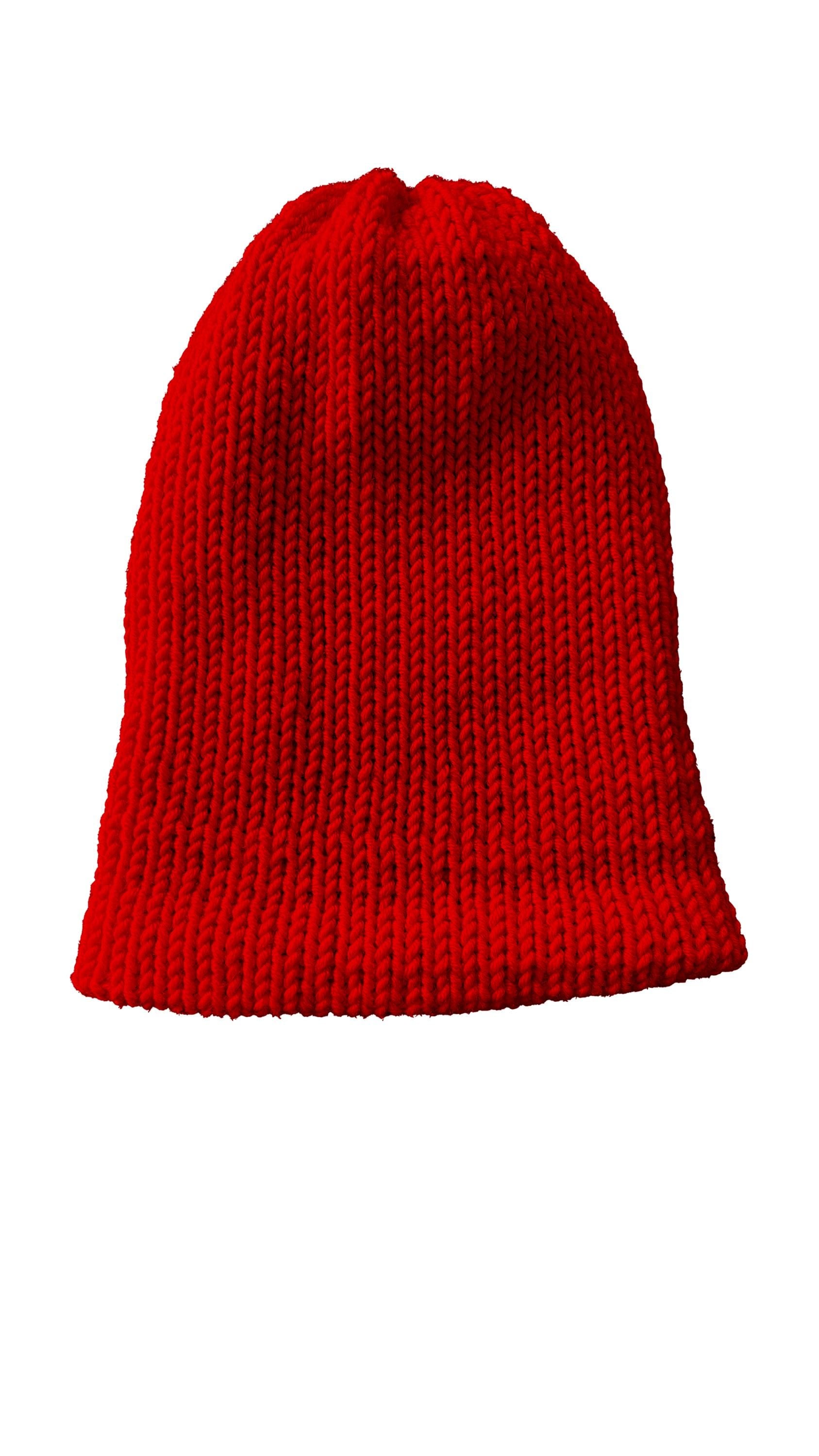 Klasyczna, Dopasowana Czapka z Wełny Merynosów – Ręcznie Robiona (Ścieg Diamentowy)